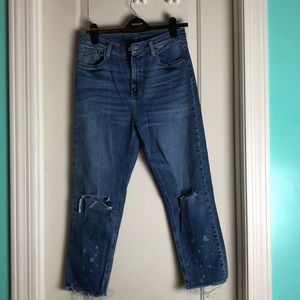 BDG high rise girlfriend jeans size 29